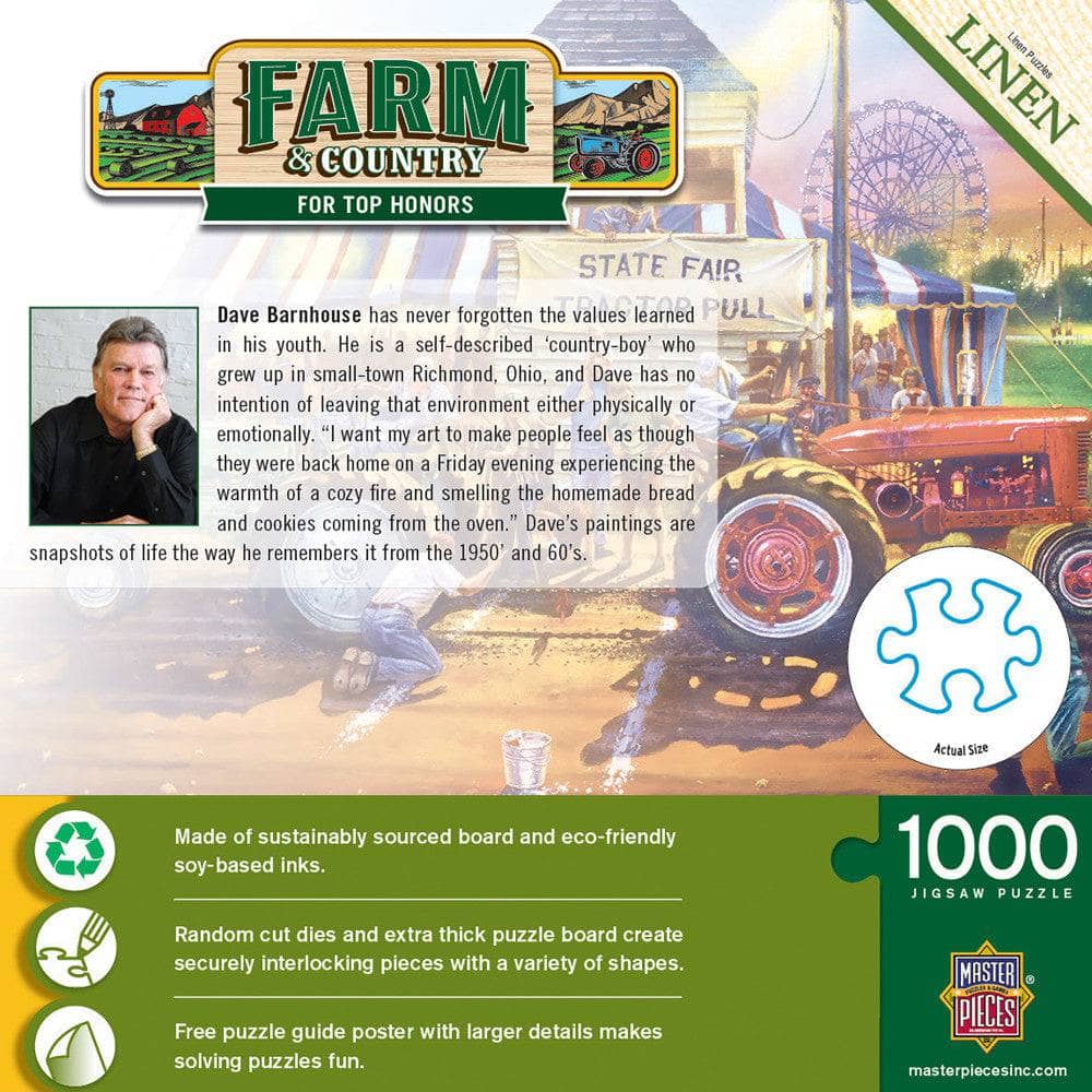 Farm & Country - For Top Honors 1000 Piece Jigsaw Puzzle (ONLINE ORDER ONLY)