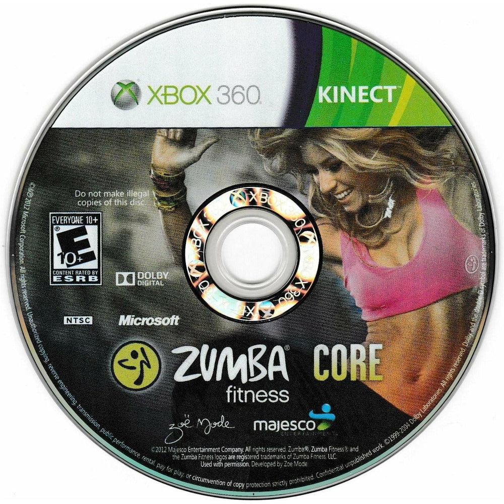 Zumba Fitness Core - Xbox 360 (Online Order Only)