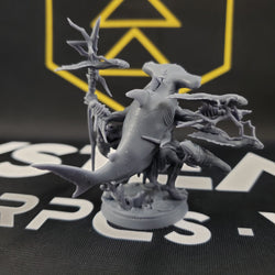 Zar'kash, Master of the Lightning Eels (Male Merfolk Beastmaster) (Online Order Only)