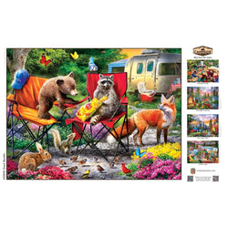 Campside - Snack Bandits 300 Piece EZ Grip Jigsaw Puzzle