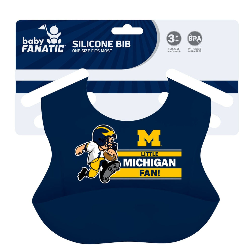 Michigan Wolverines - NCAA Silicone Bib
