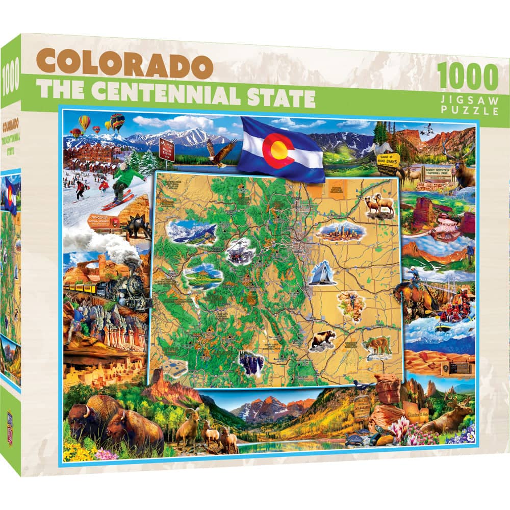 Colorado - The Centennial State 1000 Piece Jigsaw Puzzle