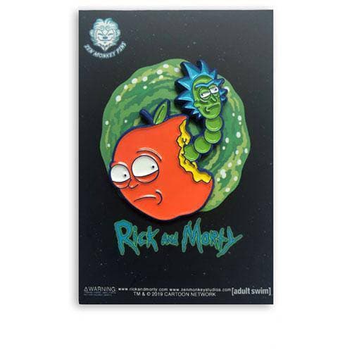 Zen Monkey: Hungry for Apples, Morty? - Rick and Morty Enamel Pin (ONLINE ORDER ONLY)