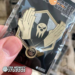 Zen Monkey: Lord Death (Gold Soul Eater Collection) - Soul Eater Enamel Pin (ONLINE ORDER ONLY)