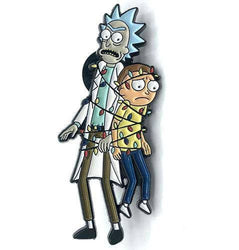 Zen Monkey: Rick and Morty Tangled in Lights - Rick and Morty Enamel Pin (ONLINE ORDER ONLY)