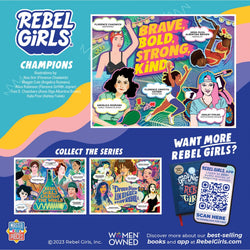 Rebel Girls - Champions 100 Piece Jigsaw Puzzle (ONLINE ORDER ONLY)