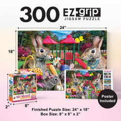Wild & Whimsical - Playdate at the Park 300 Piece EZ Grip Jigsaw Puzzle