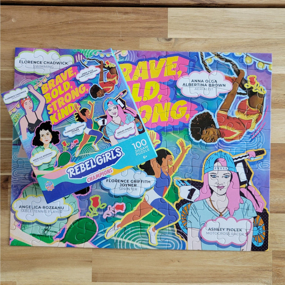 Rebel Girls - Champions 100 Piece Jigsaw Puzzle (ONLINE ORDER ONLY)
