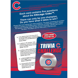 Chicago Cubs Trivia Challenge