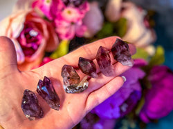 Raw Amethyst with Hematite Inclusions from Zimbabwe, Shangaan Amethyst (ONLINE ORDER ONLY)