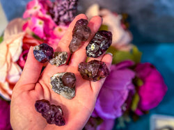 Raw Amethyst with Hematite Inclusions from Zimbabwe, Shangaan Amethyst (ONLINE ORDER ONLY)