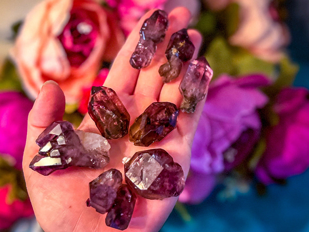 Raw Amethyst with Hematite Inclusions from Zimbabwe, Shangaan Amethyst (ONLINE ORDER ONLY)