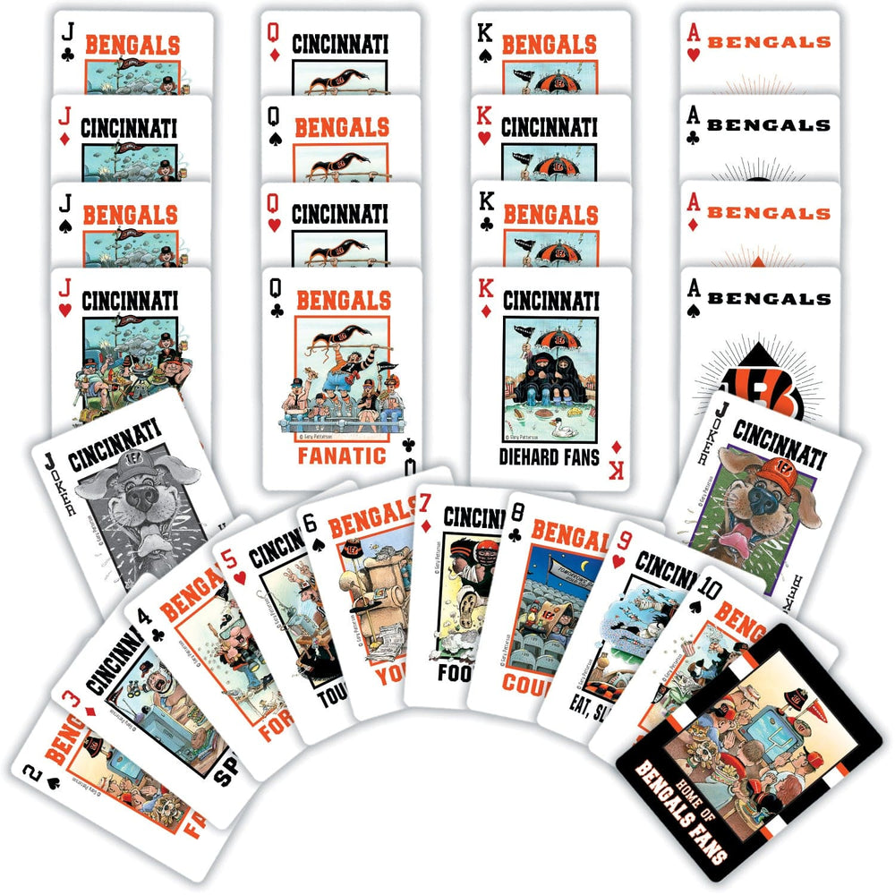 Cincinnati Bengals Fan Deck Playing Cards - 54 Card Deck