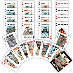 Cincinnati Bengals Fan Deck Playing Cards - 54 Card Deck