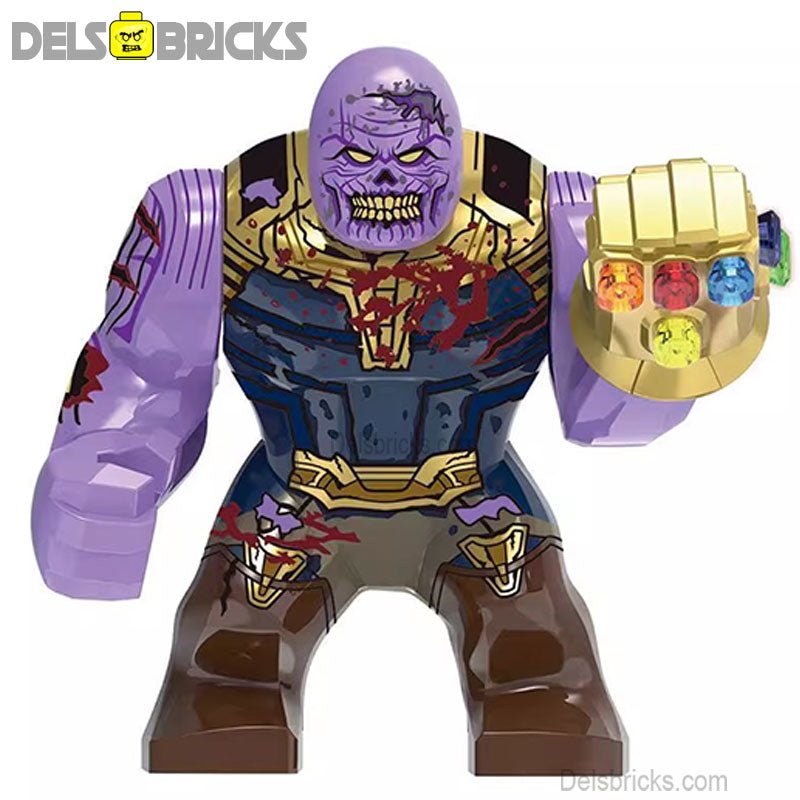 Zombie Thanos (Large size) Marvel ZOmbies Avengers Lego Minifigures Custom Toys (ONLINE ORDER ONLY)