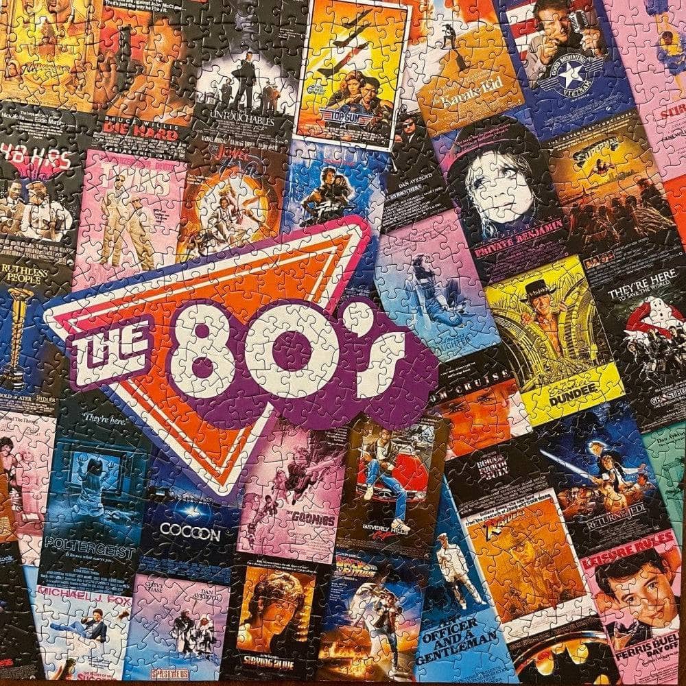 Blockbusters - 80's Movies 1000 Piece Jigsaw Puzzle