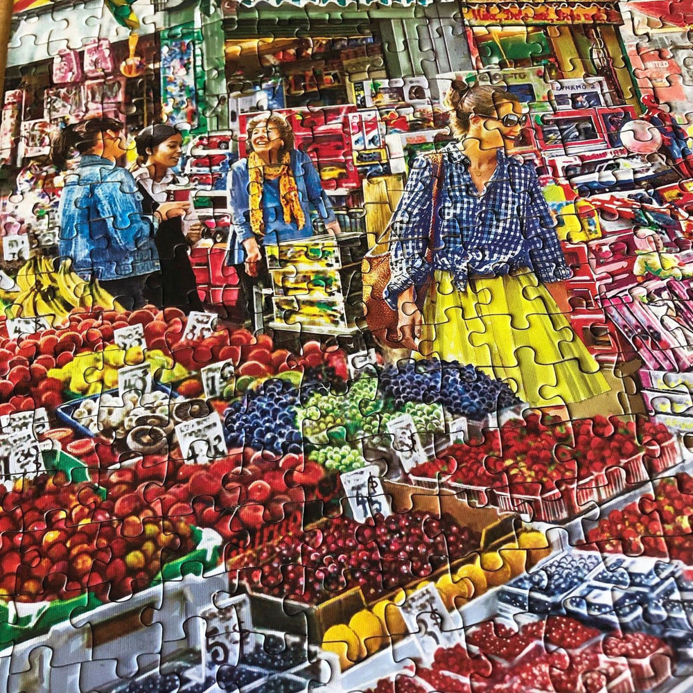 Farmer's Market - Market Day Afternoon 750 Piece Jigsaw Puzzle (ONLINE ORDER ONLY)