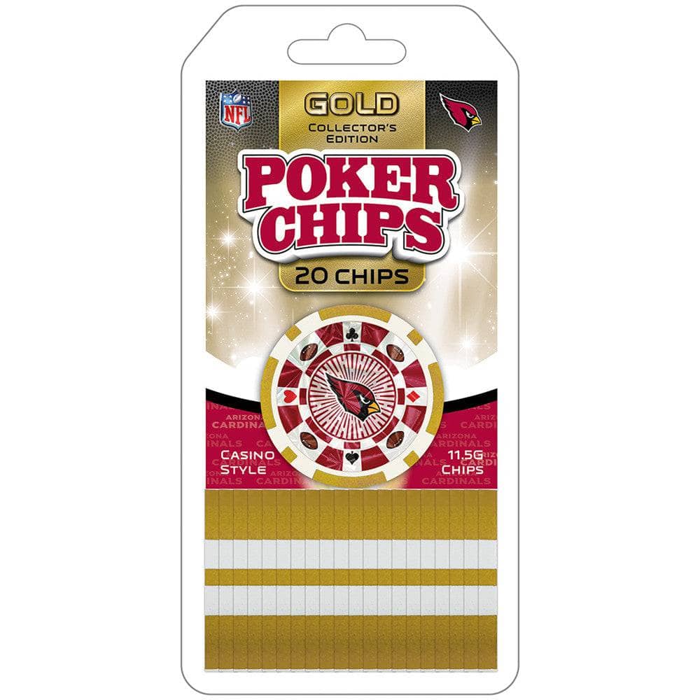 Arizona Cardinals 20 Piece Poker Chips (ONLINE ORDER ONLY)