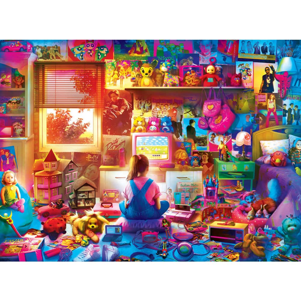 Pop Culture - 500 Piece Jigsaw Puzzles 4-Pack