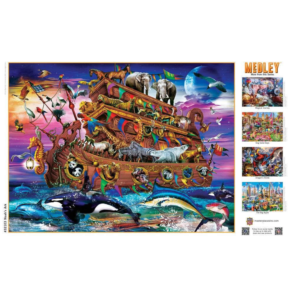 Medley - Noah's Ark 300 Piece EZ Grip Jigsaw Puzzle (ONLINE ORDER ONLY)