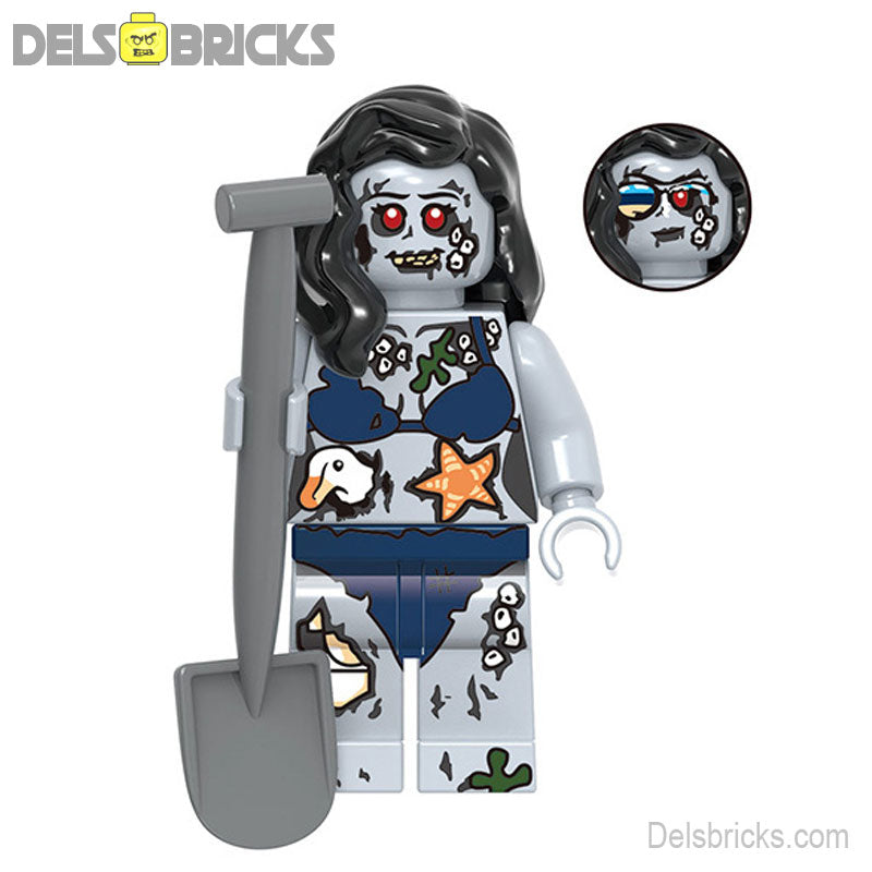 Zombie Bikini Beach Girl Minifigures (ONLINE ORDER ONLY)