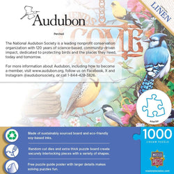 Audubon - Perched 1000 Piece Jigsaw Puzzle