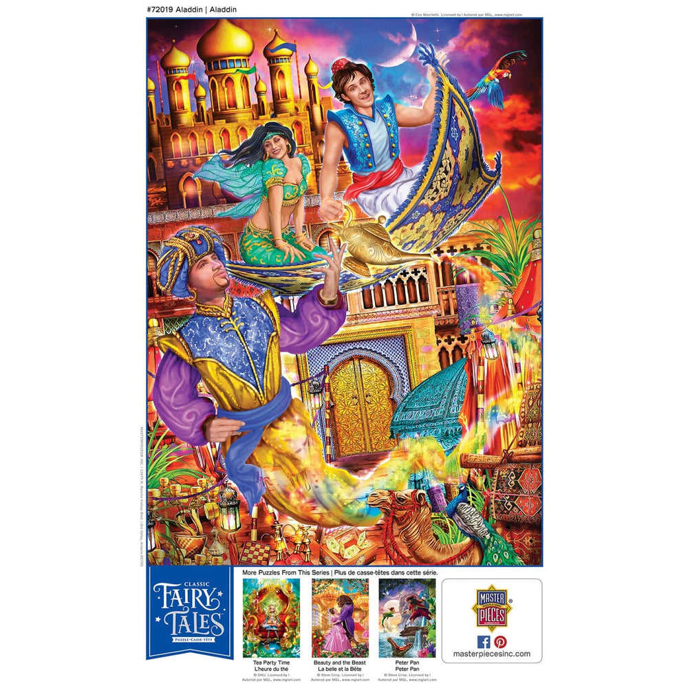 Classic Fairy Tales - Aladdin 1000 Piece Jigsaw Puzzle (ONLINE ORDER ONLY)