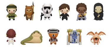 Star Wars Return Of The Jedi 3D Foam Bag Clip Blind Mystery Box - Anime Imports LLC