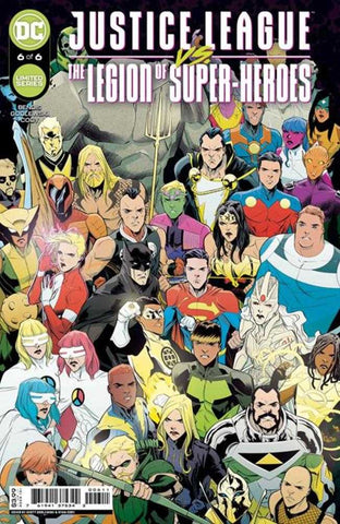 Justice League vs The Legion Of Super-Heroes #6 (Of 6) Cover A Scott Godlewski - Anime Imports LLC