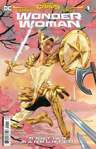 Dark Crisis Worlds Without A Justice League Wonder Woman #1 (One Shot) Cover A Leila Del Duca - Anime Imports LLC