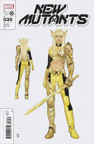 New Mutants #30 10 Copy Variant Edition Reis Design Variant - Anime Imports LLC