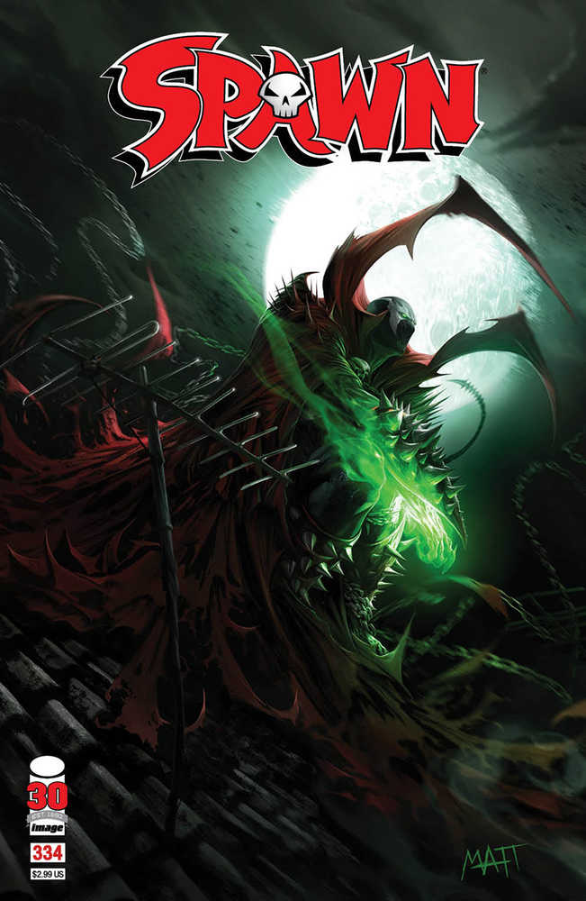 Spawn #334 Cover A Mattina - Anime Imports LLC