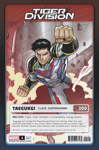 Tiger Division #1 (Of 5) Ron Lim Trading Card Variant