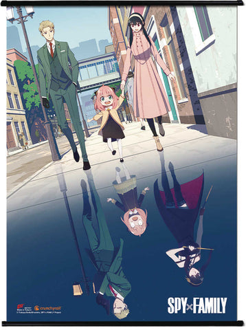 Spy x Family Day And Night Group Wall Scroll