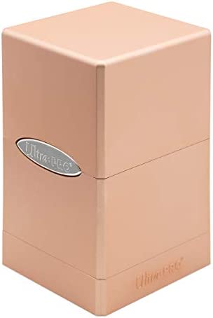 Satin Tower Deck Box: Metallic Rose Gold - Anime Imports LLC