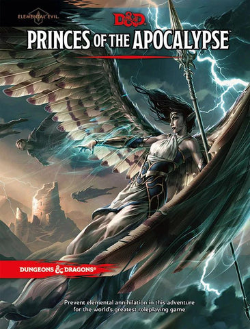 Dungeons & Dragons RPG: Elemental Evil - Princes of the Apocalypse Hard Cover - Anime Imports LLC