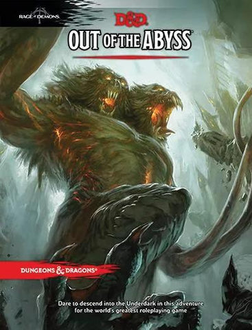 Dungeons & Dragons RPG: Out of the Abyss Hard Cover - Anime Imports LLC