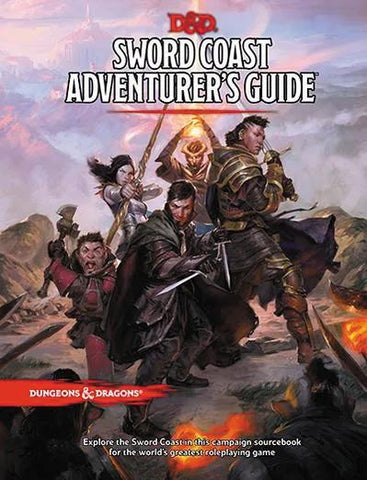Dungeons & Dragons RPG: Sword Coast Adventurers Guide Hard Cover - Anime Imports LLC