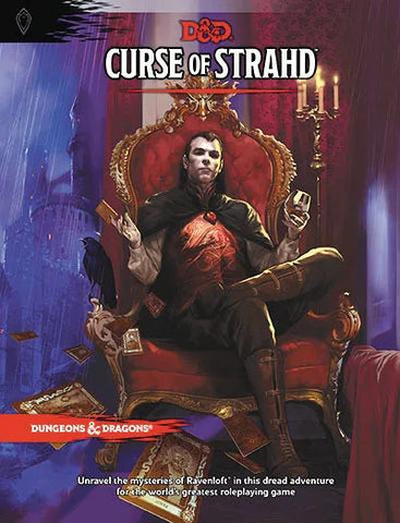 Dungeons & Dragons RPG: Curse of Strahd Hard Cover - Anime Imports LLC