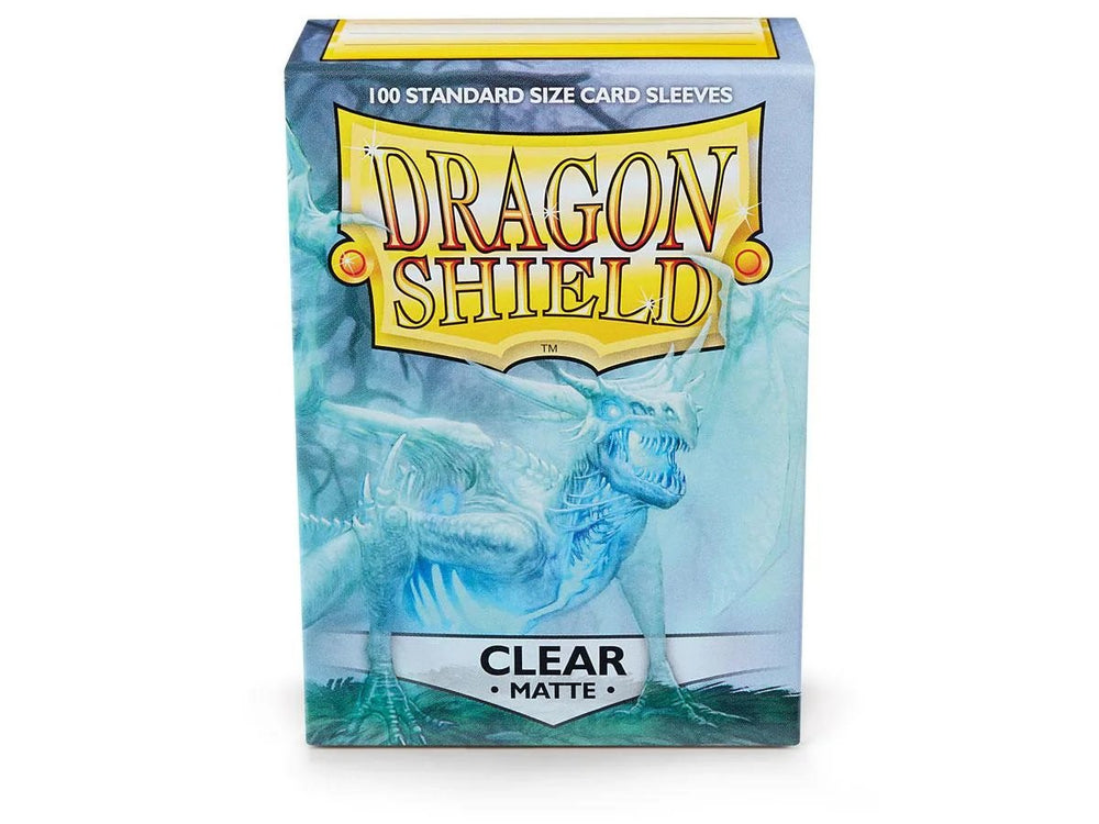 Dragon Shields: (100) Matte Clear - Anime Imports LLC