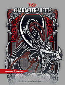 Dungeons & Dragons RPG: Character Sheets - Anime Imports LLC