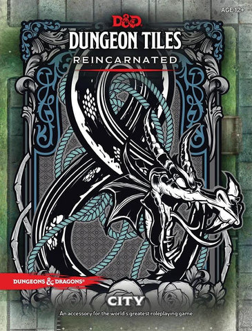 Dungeons & Dragons RPG: Dungeon Tiles Reincarnated - City - Anime Imports LLC