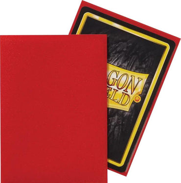 Dragon Shields: (100) Matte Crimson - Anime Imports LLC
