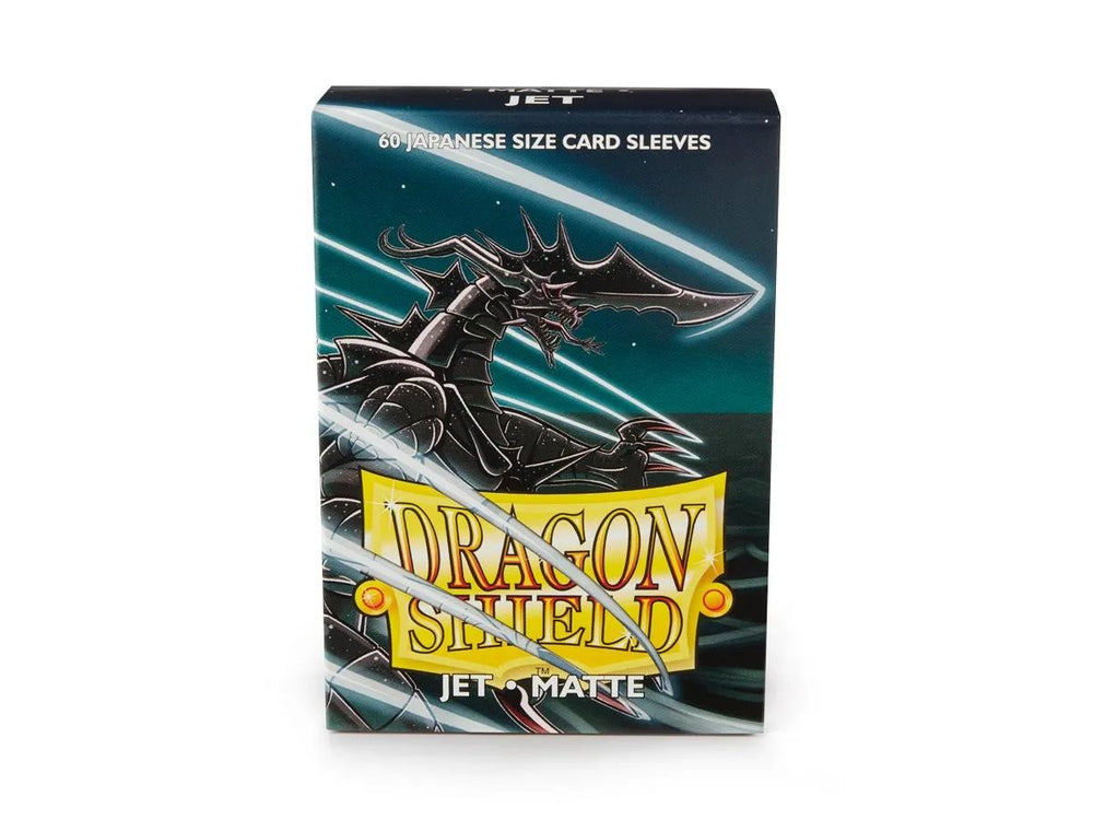 Dragon Shields Japanese (60) Matte Jet - Anime Imports LLC