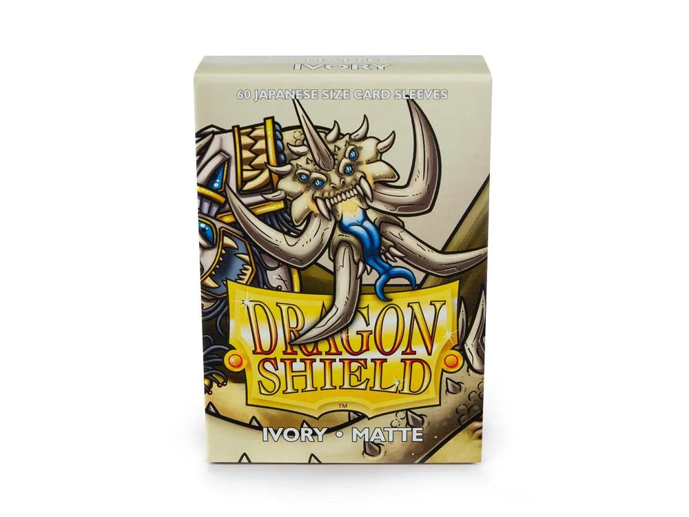 Dragon Shields Japanese (60) Matte Ivory - Anime Imports LLC