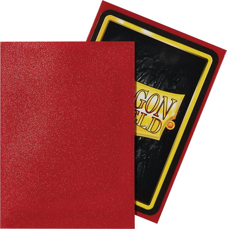 Dragon Shields: (100) Matte Ruby - Anime Imports LLC