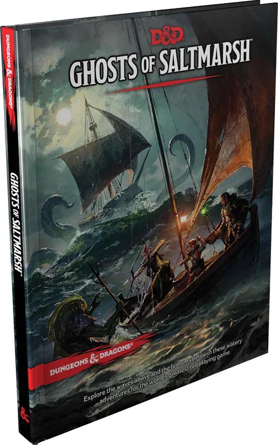 Dungeons & Dragons RPG: Ghosts of Saltmarsh Hard Cover - Anime Imports LLC