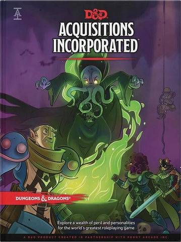 Dungeons & Dragons RPG: Acquisitions Incorporated Hard Cover - Anime Imports LLC
