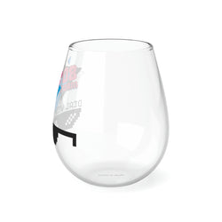 80's Made me Deal with it Stemless Wine Glass, 11.75oz