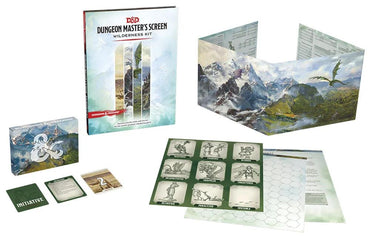Dungeons & Dragons RPG: Dungeon Master`s Screen Wilderness Kit - Anime Imports LLC